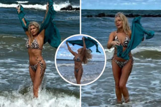 Szał na plaży nad Bałtykiem. Ewa z Sanatorium miłości zrzuciła ubrania. Co za figura w bikini! 