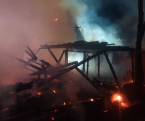 Pożar gospodarstwa agroturystycznego w Bukwałdzie. Straciliśmy wszystko