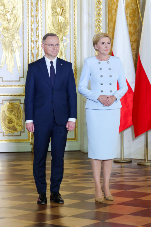 Tak Agata Duda wystroiła się na Święto 3 Maja
