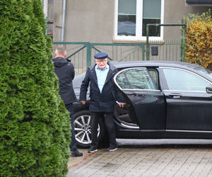 Lech Wałęsa bez temblaka