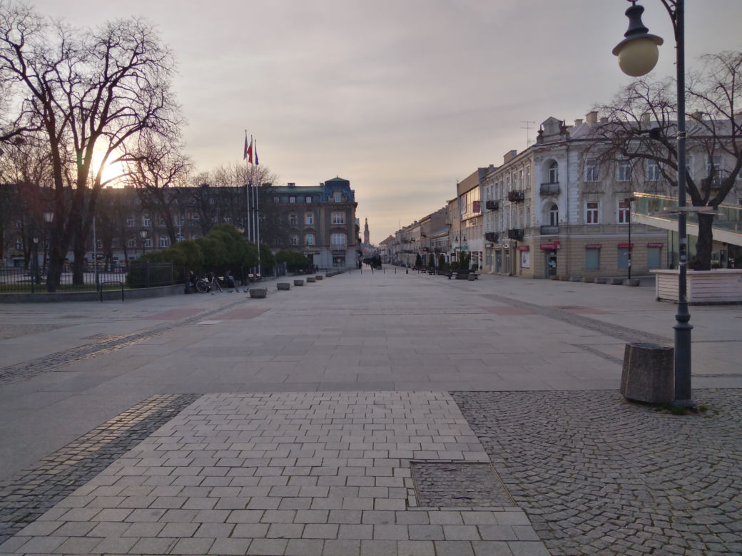 Tak wygląda Radom w czasie pandemii koronawirusa