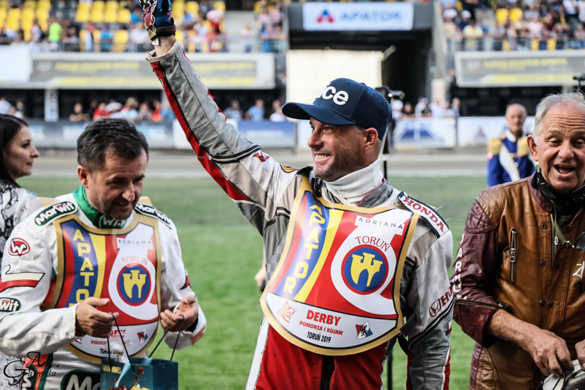 Weterani Apatora Toruń i Polonii Bydgoszcz znów ścigali się na torze. Za nami Derby Pomorza i Kujaw 2019