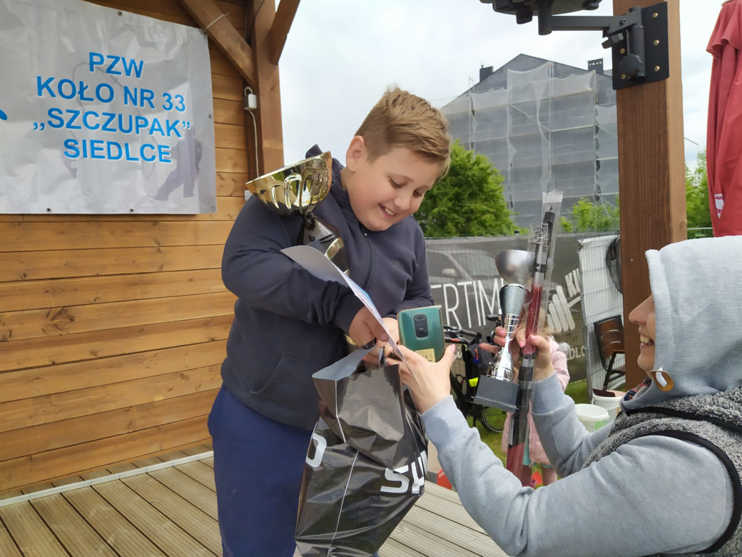 Fotorelacja z Pikniku Wędkarskiego z okazji Dnia Dziecka w Siedlcach i zawodów wędkarskich 29.05.2022