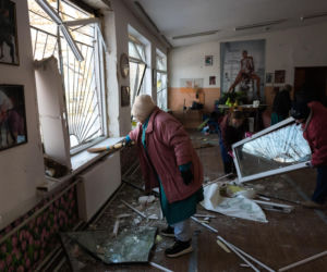 Kijów po rosyjskim ostrzale 3.02.2026