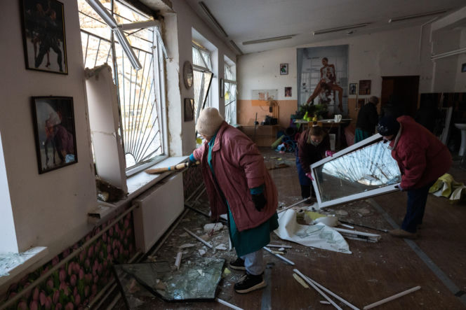 Kijów po rosyjskim ostrzale 3.02.2026