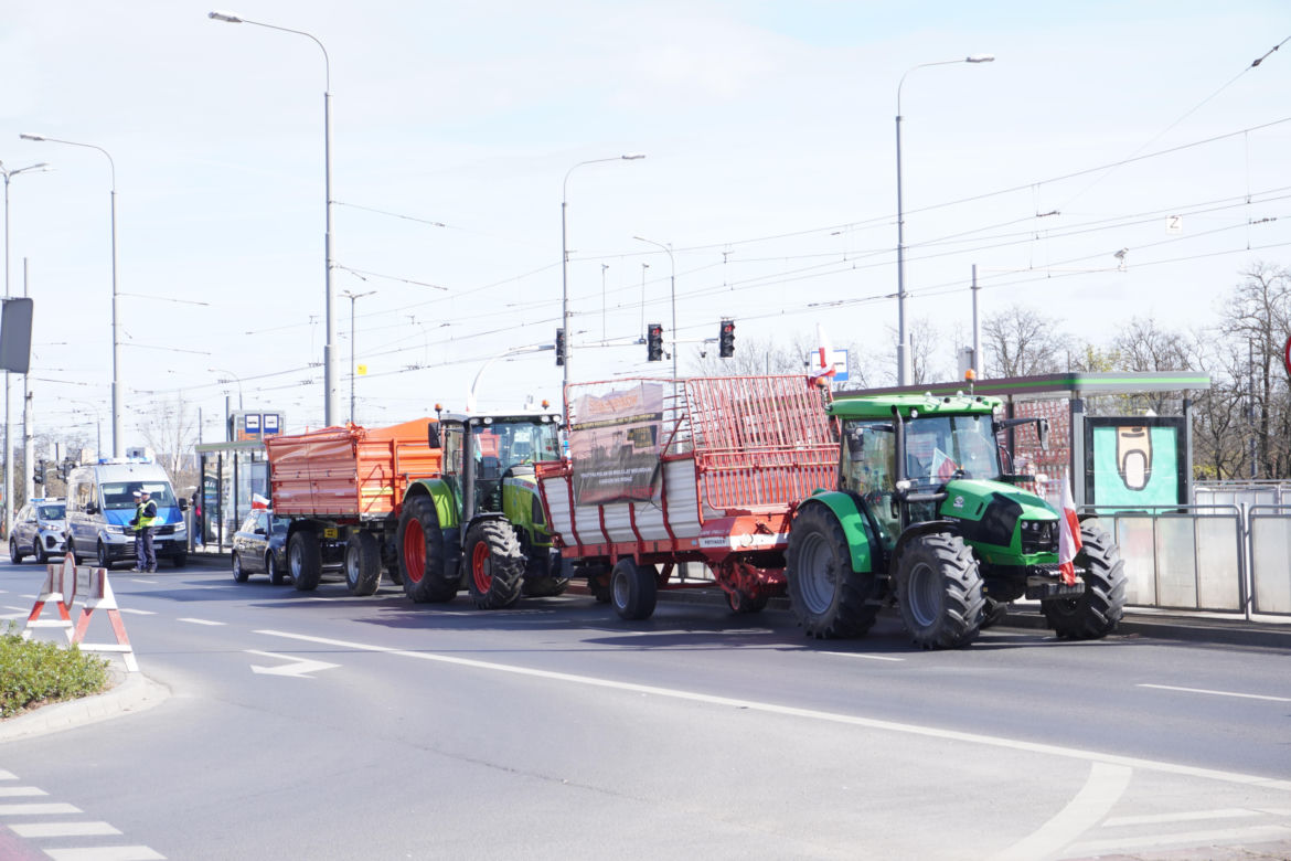 Protest Rolników Poznań 2025 