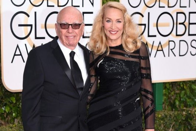 Rupert Murdoch i Jerry Hall
