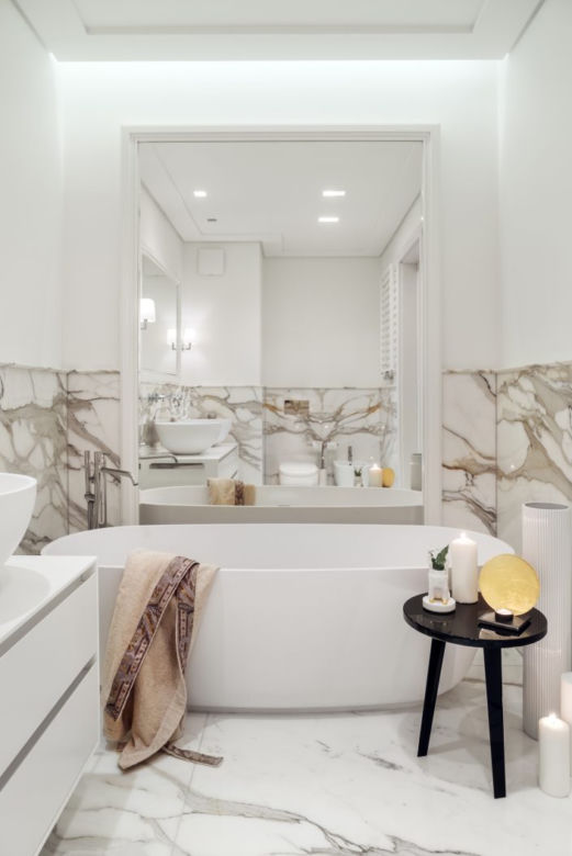 Eleganckie wnętrze apartamentu
