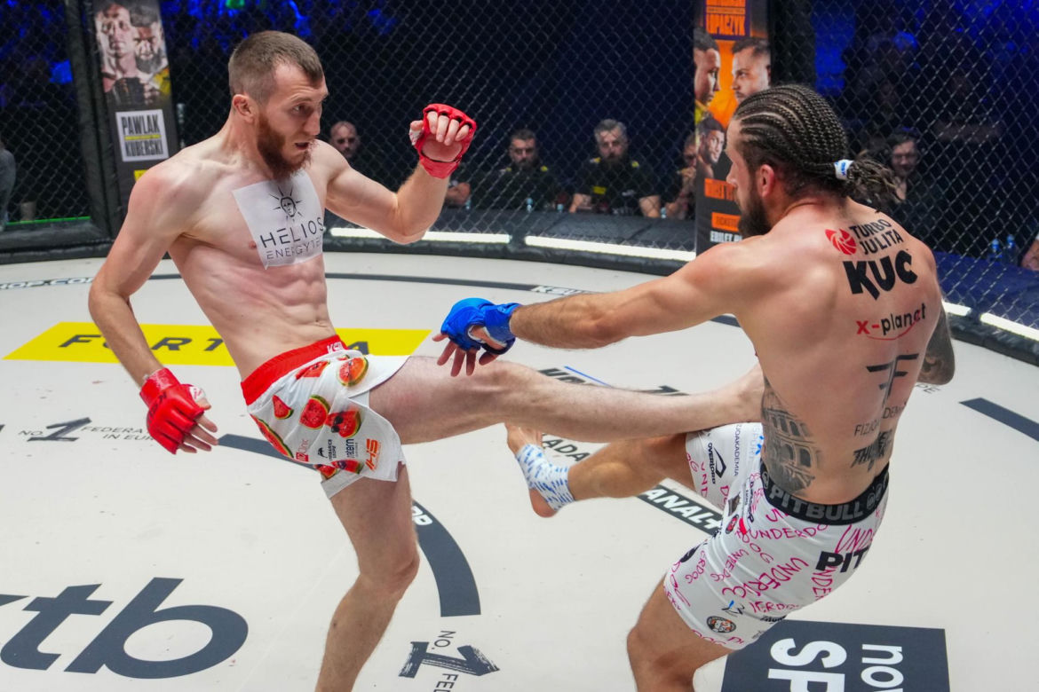 XTB KSW 121. Potężny cios w krocze, trybuny zamarły!