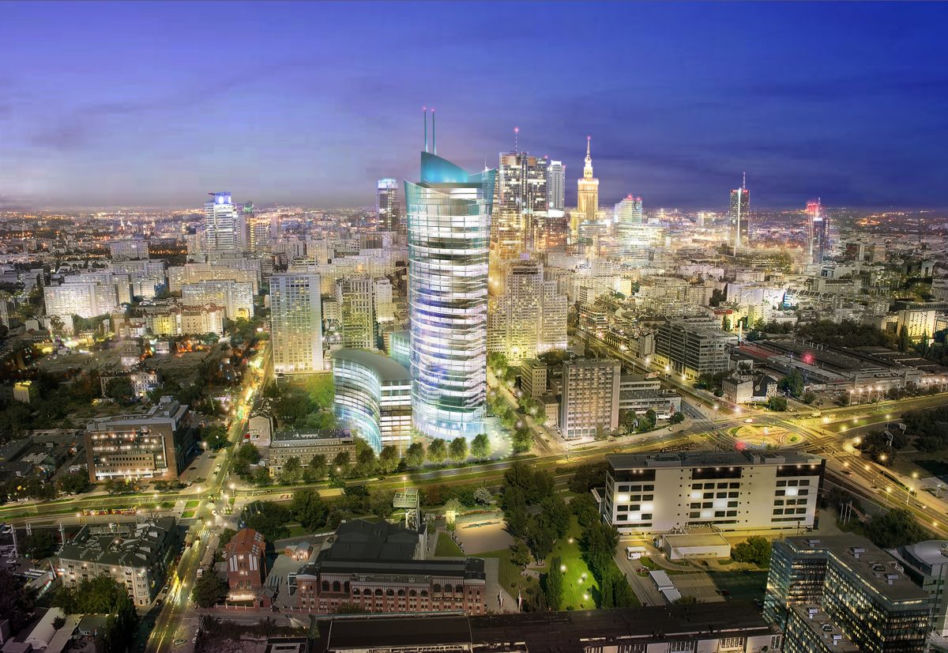 Warsaw Spire na Woli
