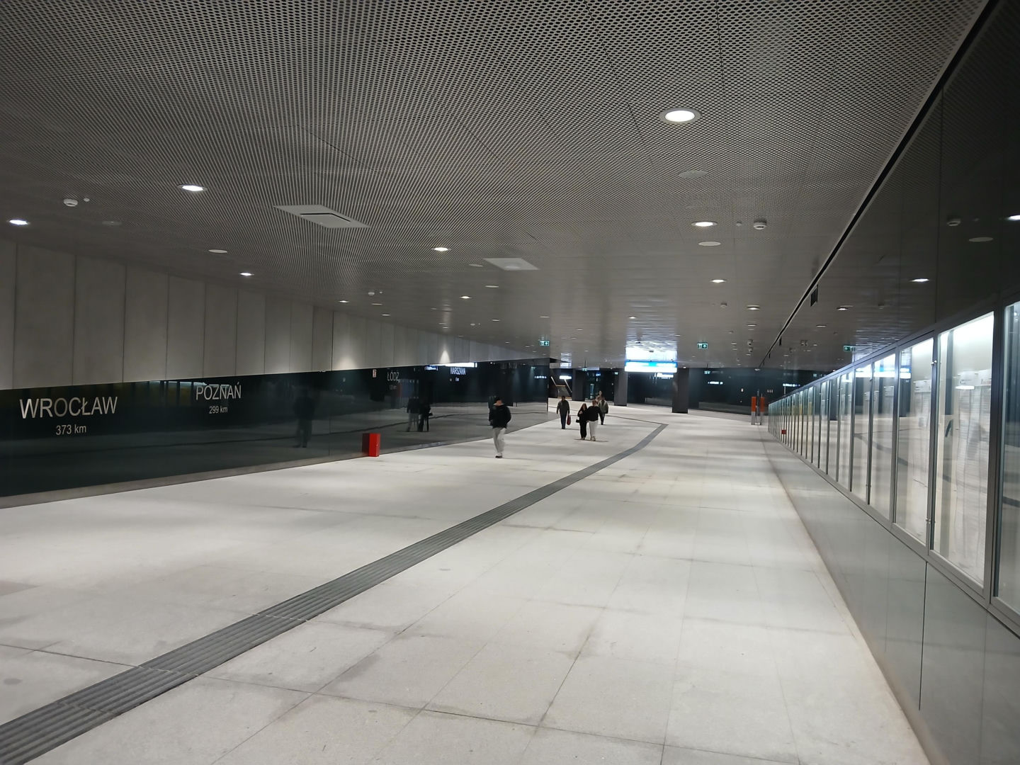 Dworzec kolejowy Warszawa Zachodnia po otwarciu