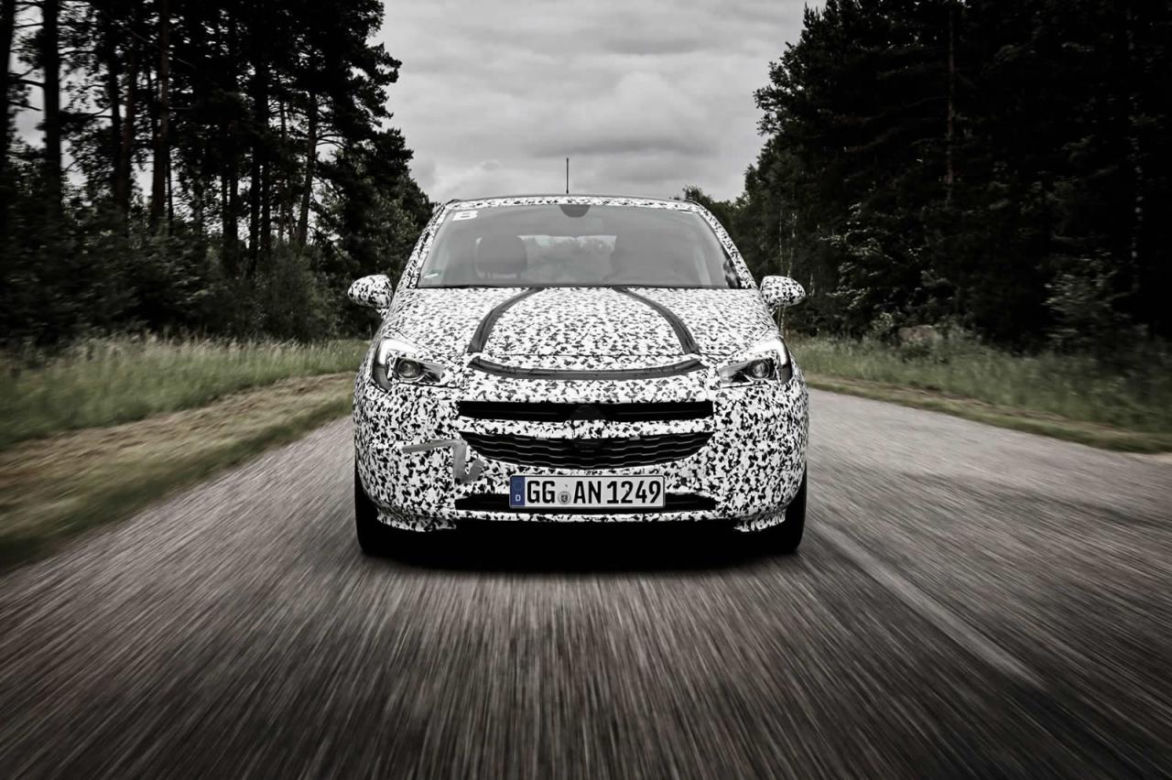 Opel Corsa E 2015 - pierwsze zdjęcia
