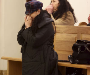 Ewa Krawczyk na grobie męża w rocznicę jego śmierci