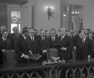 Układ Warszawski. 45. rocznica Układu między PRL a RFN.