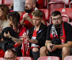 Widzew Łódź - Lech Poznań: Zdjęcia kibiców z meczu 6. kolejki PKO BP Ekstraklasy