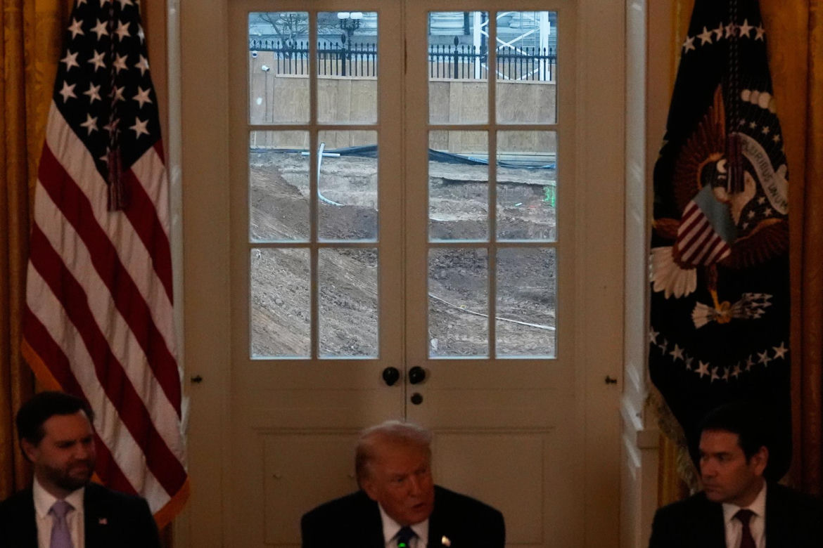 Nie będzie wielkiej sali balowej Trumpa?! Sąd blokuje budowę