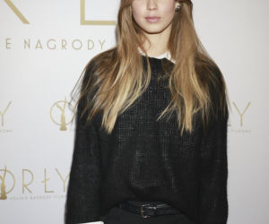 Iga Lis na pokazie filmu Bałtyk