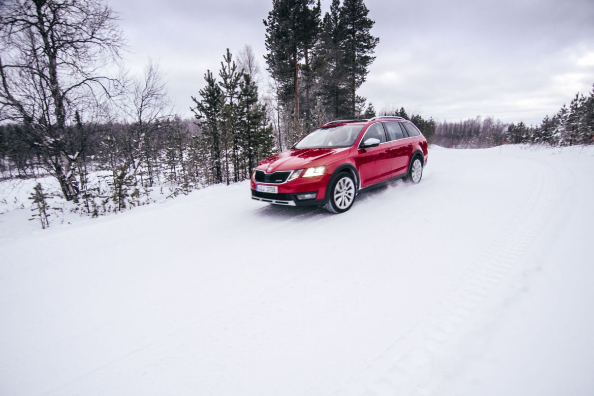 Skoda Arctic Circle Expedition - Laponia, Test World Oy