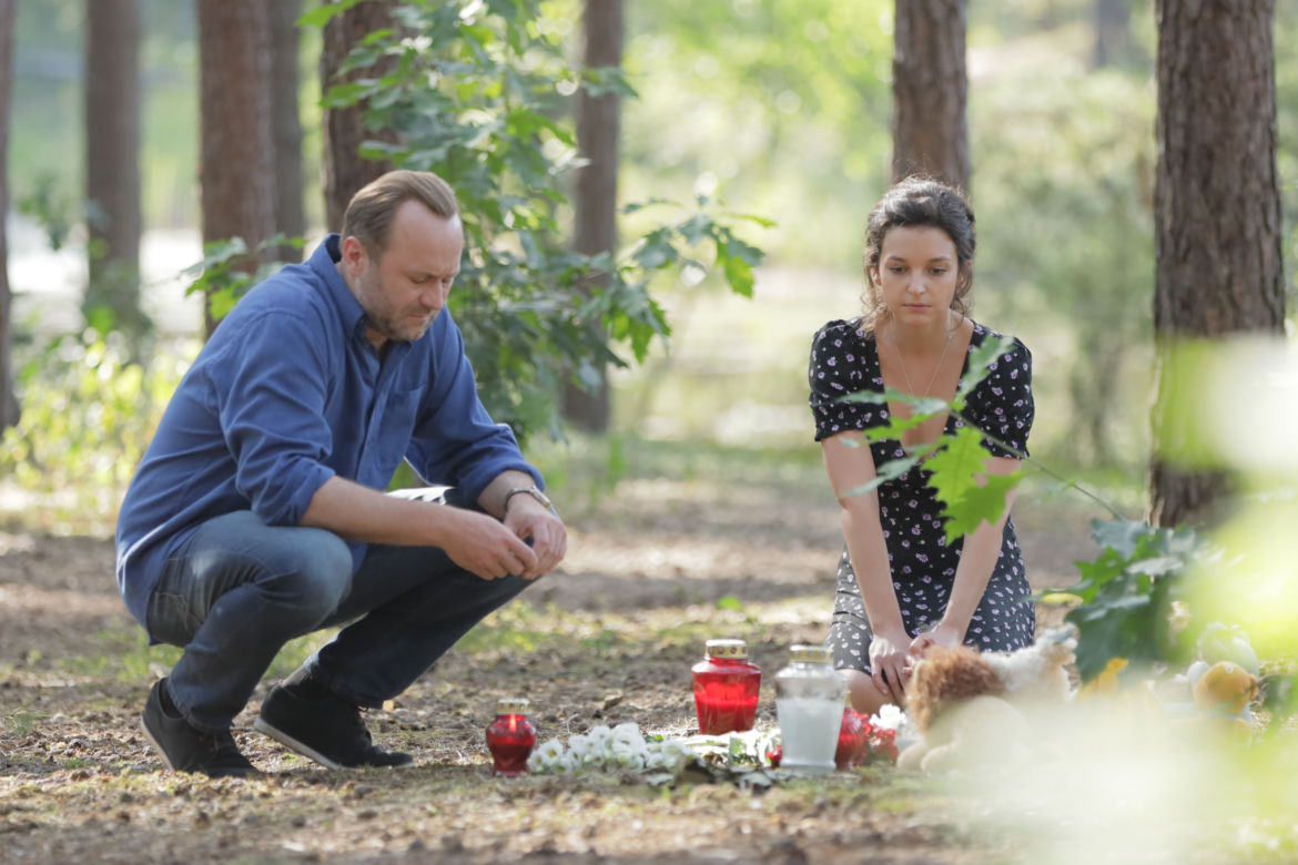 Osaczony odc. 2. Michał Górski (Leszek Lichota), Justyna Wilkoń (Maria Dębska)
