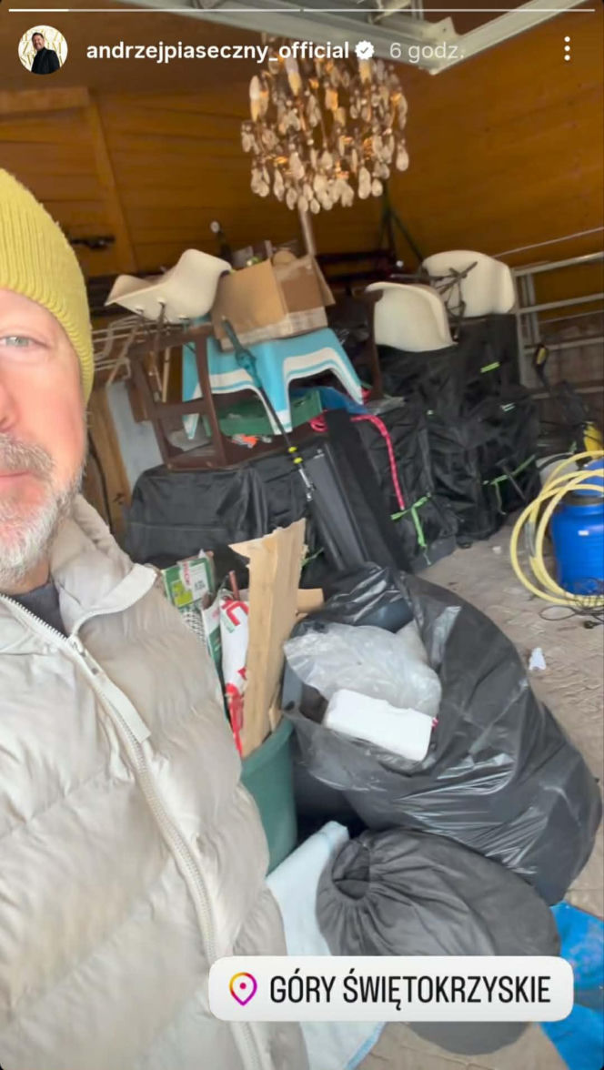 Andrzej Piaseczny i jego wiosenne porządki. "Gorzej niż kopanie rowów"