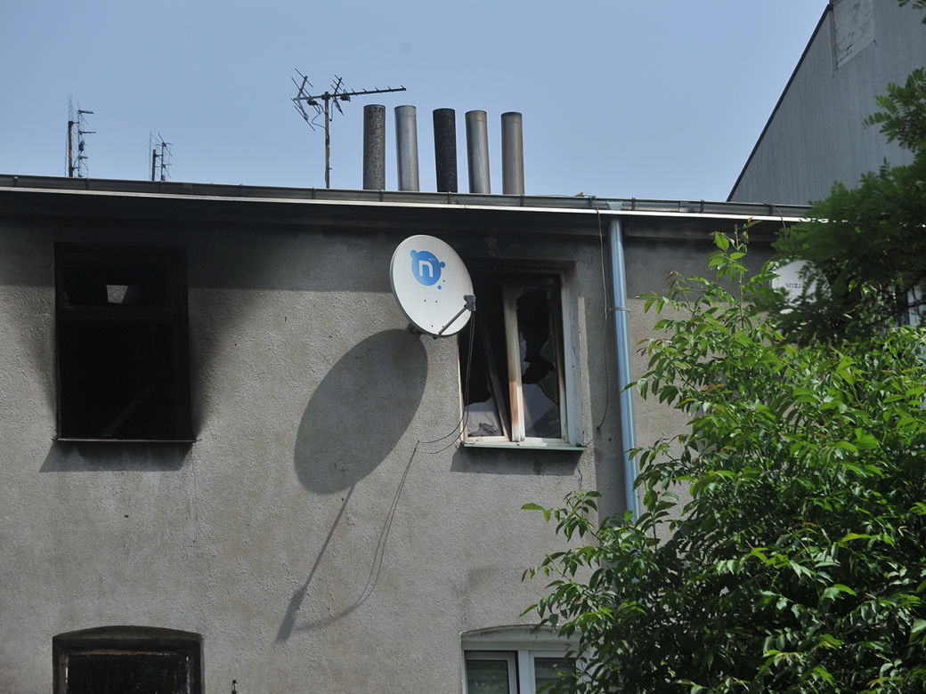 Pożar w Pruszkowie