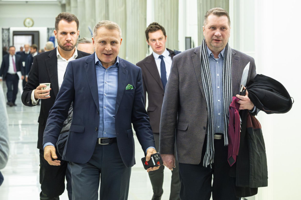 Noworoczna rewia mody w Sejmie