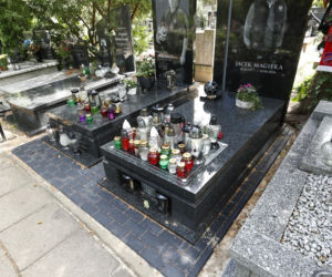 Nowy grób Jacka Magiery