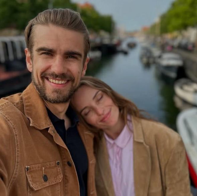 Jakub Popiwczak i jego żona Magda