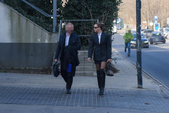 Sandra Kubicka i Aleksander Baron na drugiej rozprawie rozwodowej