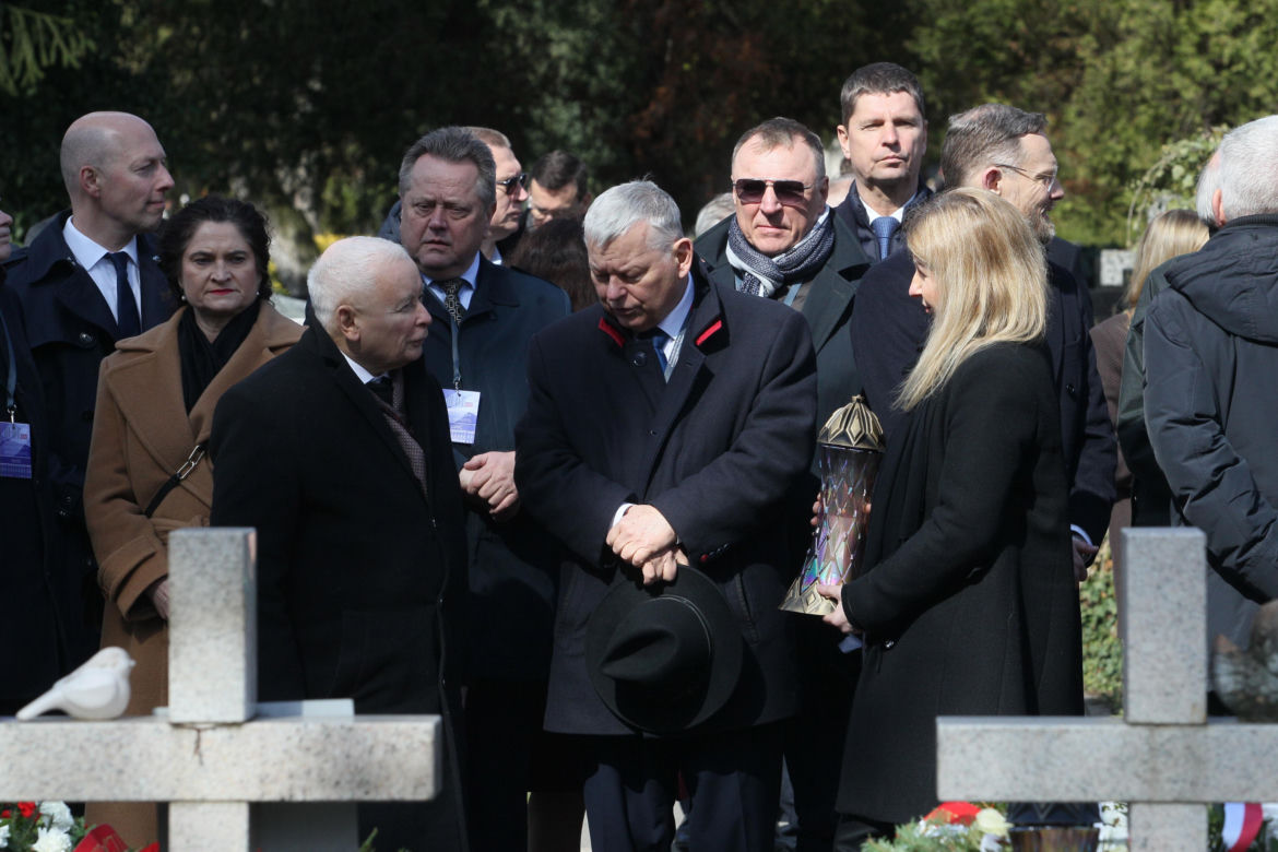Kaczyński uczcił pamięć ofiar katastrofy smoleńskiej