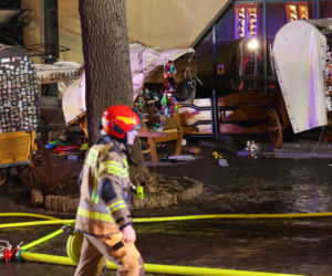 Pożar lokalu na Krupówkach