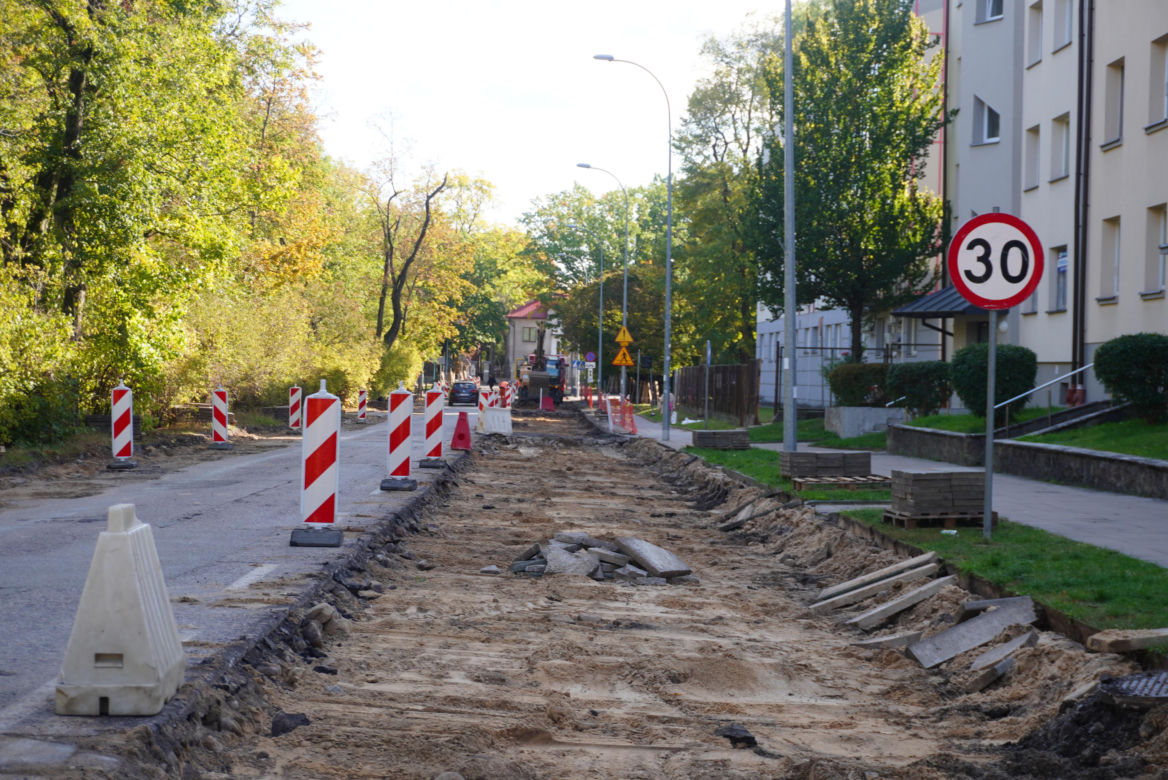 Przebudowa ulicy Akademickiej w Białymstoku