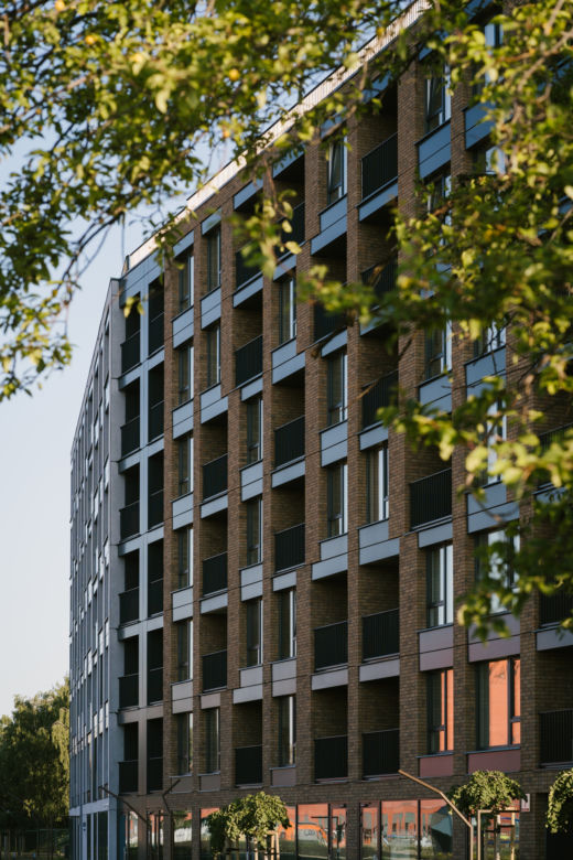 Chlebova Apartamenty nad brzegiem Motławy, w miejscu drugiej przemysłowej Fabryki Chleba w Gdańsku