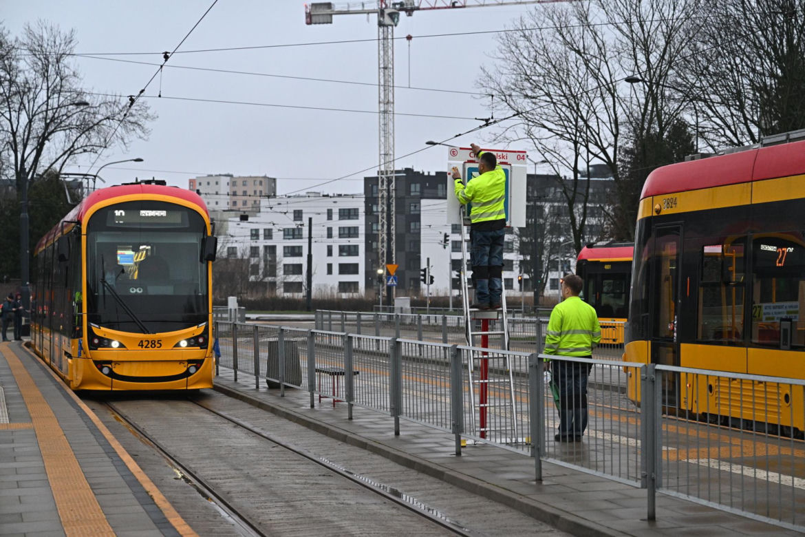 Tramwaj wozi już na Wolę. Torowisko na Kasprzaka otwarte