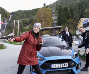 Ford Focus RS jako taxi