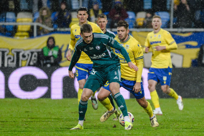 Arka Gdynia - Legia Warszawa: Zdjęcia z boiska
