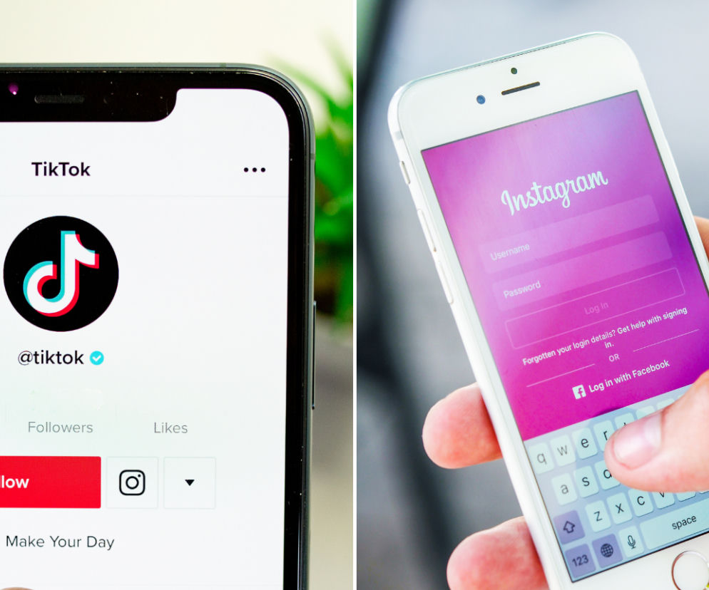 TikTok, Instagram