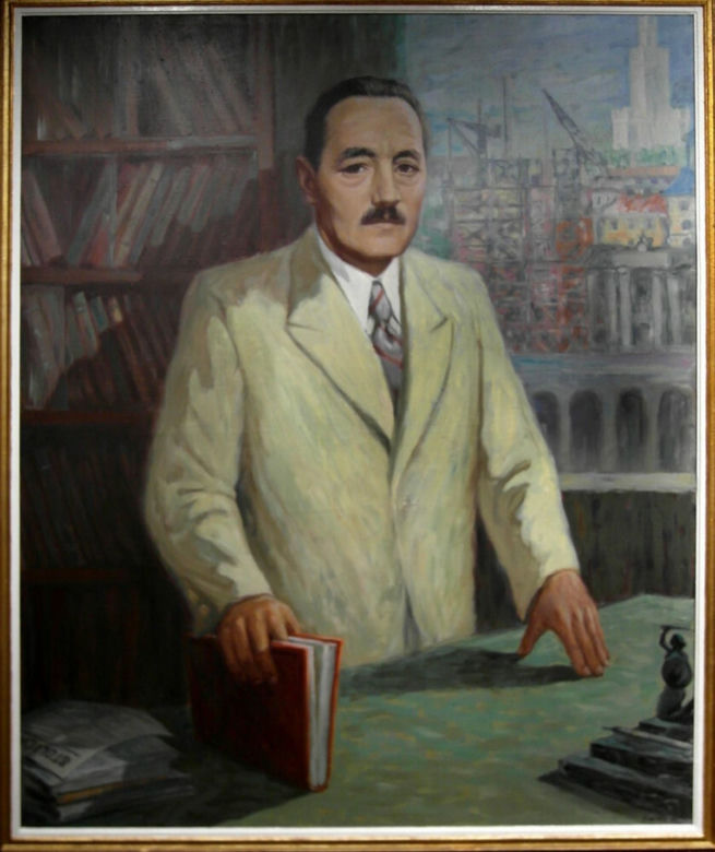 Bolesław Bierut, tu pozujący na budowniczego Warszawy, był smutnym tyranem, którego obsesją było zarządzanie strachem.
