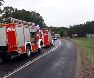 Groźny wypadek pod Lesznem