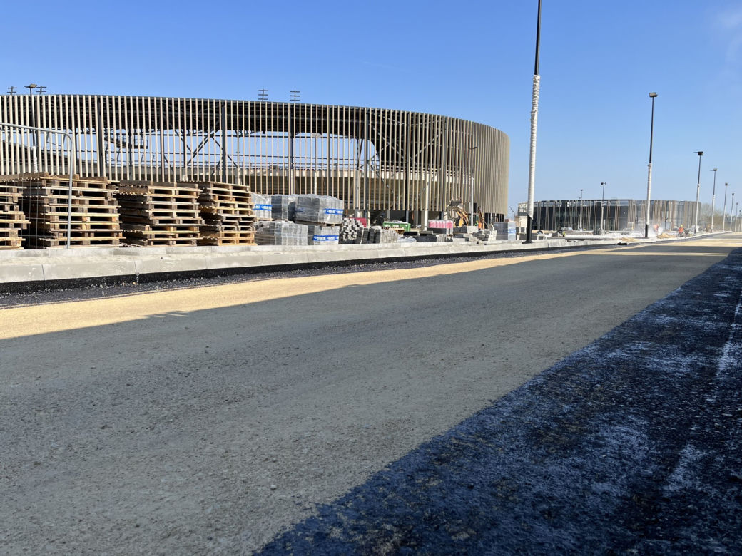 Budowa Zagłębiowskiego Parku Sportowego w Sosnowcu Zagórzu