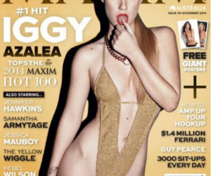 Iggy Azalea: Maxim wykorzystał jej hot zdjęcie na okładce. Iggy Azalea WŚCIEKŁA! O co chodzi?