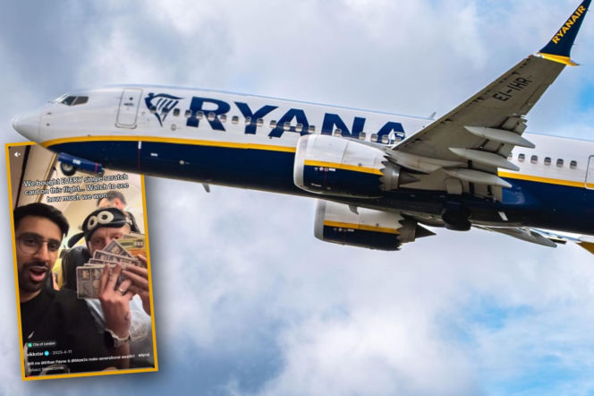 Wykupił wszystkie zdrapki w Ryanairze. Niecodzienny eksperyment rozgrzał TikToka do czerwoności