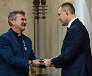 USA/ Prezydent Nawrocki podziękował przedstawicielom Polonii za to, że są ambasadorami Rzeczpospolitej Polskiej