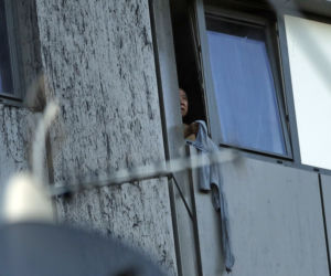 Pożar bloku mieszkalnego w Londynie