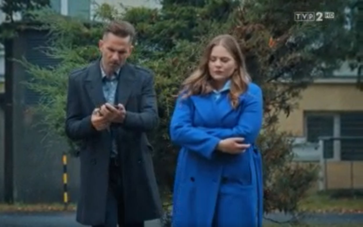 M jak miłość, odcinek 1626: Anita (Melania Grzesiewicz), Kamil (Marcin Bosak)