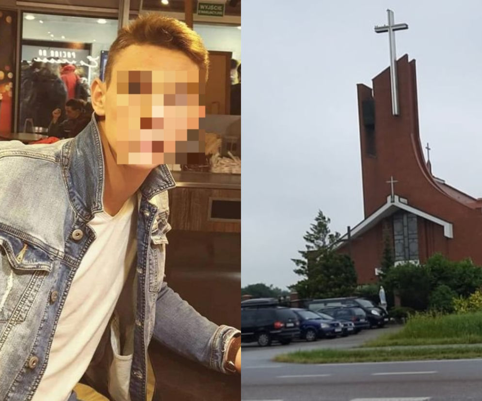 Pogrzeb 23-letniego Mateusza K. z Warszawy. Zostawił żonę i córeczkę, ciało znaleziono na brzegu Wisły [RELACJA]