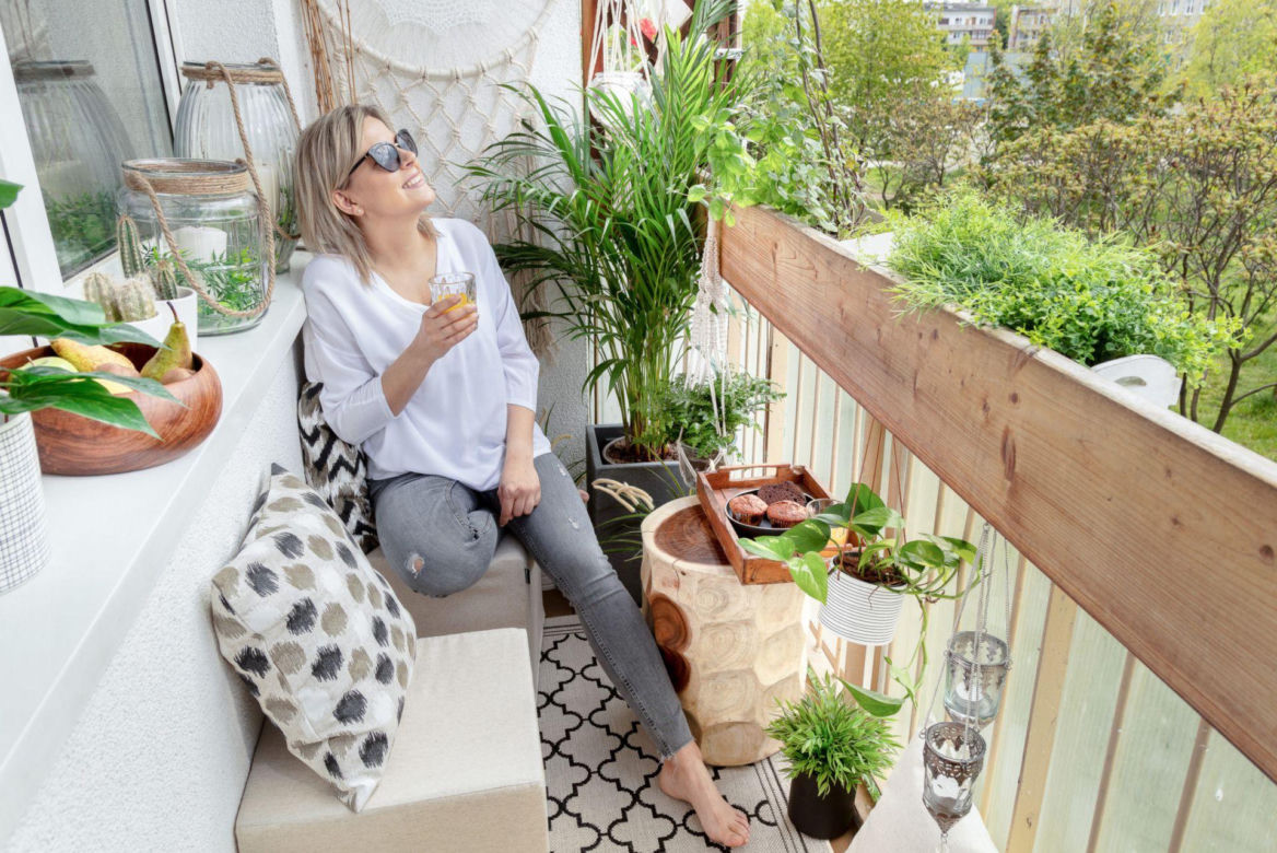 Balkon boho – stylowe dodatki