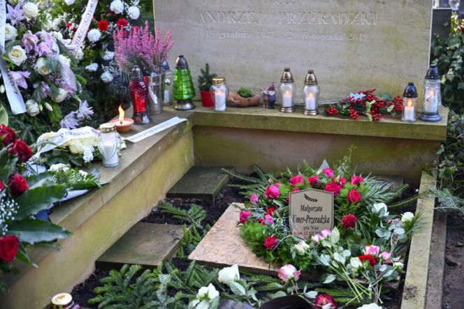 Magda Umer - pogrzeb