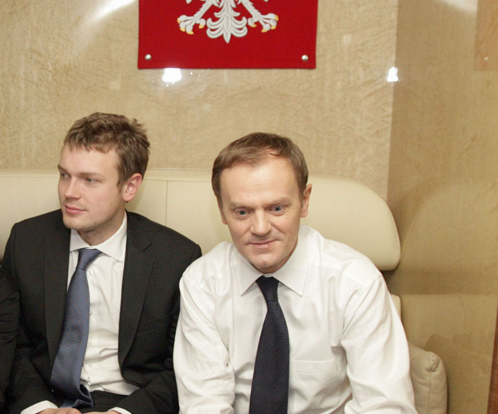 Michał Tusk i Donald Tusk