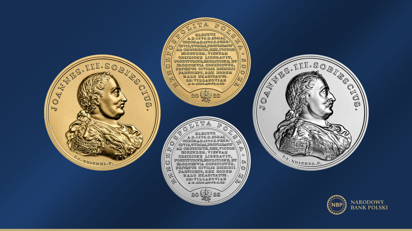 Nowa kolekcjonerska moneta: Skarby Stanisława Augusta – Jan III Sobieski